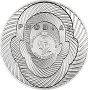 Cook Islands 10 Dollars (Arachnophobia) PHOBIAS · 10 DOLLARS · CHARLES III · DT COOK DOLLARS coin obverse Cook Islands 10 Dollars (Arachnophobia) PHOBIAS · 10 DOLLARS · CHARLES III · DT COOK DOLLARS coin obverse