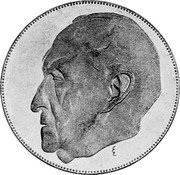 Germany 10 Ducat (Aureus Magnus Issues. Adenauer) X# M28 coin reverse