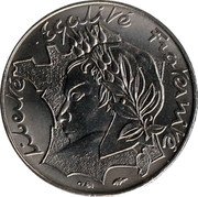 France 10 Francs Jimenez Essai 1986  LIBERTÉ EGALITÉ FRATERNITÉ coin reverse France 10 Francs Jimenez Essai 1986  LIBERTÉ EGALITÉ FRATERNITÉ coin reverse