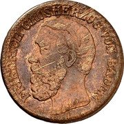 Germany 10 Marks (Frederick I Pattern) FRIEDRICH GROSHERZOG VON BADEN G coin obverse