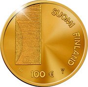 Finland 100 Euro (Diplomacy and Foreign Policy) SUOMI FINLAND IH 100€ coin obverse Finland 100 Euro (Diplomacy and Foreign Policy) SUOMI FINLAND IH 100€ coin obverse