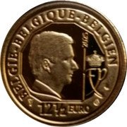 Belgium 12-1/2 Euro (65th Birthday of King Philippe) BELGIE - BELGIQUE - BELGIEN 2025 FP LL 12½ EURO coin obverse Belgium 12-1/2 Euro (65th Birthday of King Philippe) BELGIE - BELGIQUE - BELGIEN 2025 FP LL 12½ EURO coin obverse