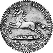 Germany 16 Gute Groschen (Pattern) KM# Pn5 WILHELM IV V.G.G.KÖNIG D.V.R. GROSSBR U IRL XX E F MARK coin obverse