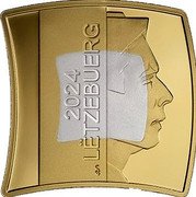 Luxembourg 2,50 Euro Esch-sur-Sure Dam 2024  Proof 2023 LËTZEBUERG GC coin obverse Luxembourg 2,50 Euro Esch-sur-Sure Dam 2024  Proof 2023 LËTZEBUERG GC coin obverse