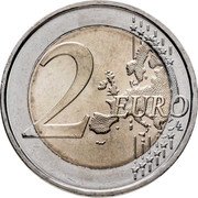 Luxembourg 2 Euro (Grand Duke Henri in Full Profile) 2 EURO LL coin reverse Luxembourg 2 Euro (Grand Duke Henri in Full Profile) 2 EURO LL coin reverse