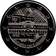France 2 Euro (Louvre Museum) KM# 3475 RF 2025 MUSÉE DU LOUVRE coin obverse France 2 Euro (Louvre Museum) KM# 3475 RF 2025 MUSÉE DU LOUVRE coin obverse