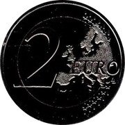 France 2 Euro (Louvre Museum) KM# 3475 2 EURO LL coin reverse France 2 Euro (Louvre Museum) KM# 3475 2 EURO LL coin reverse