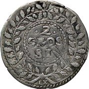Italy 2 Grossi (Francis Maria II della Rovere) 2 GROS S I coin reverse Italy 2 Grossi (Francis Maria II della Rovere) 2 GROS S I coin reverse