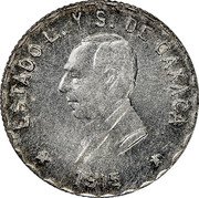 Mexico 2 Pesos (Provisional Government. Unfinished Lapels) ESTADO L. Y S. DE OAXACA 1915 coin obverse Mexico 2 Pesos (Provisional Government. Unfinished Lapels) ESTADO L. Y S. DE OAXACA 1915 coin obverse