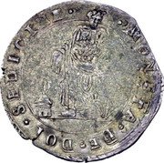 Italy 2 Sedicines (Francis Maria II della Rovere Saint John Evangelist) MONETA DA DOI SEDICINE coin reverse Italy 2 Sedicines (Francis Maria II della Rovere Saint John Evangelist) MONETA DA DOI SEDICINE coin reverse