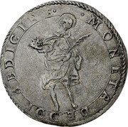 Italy 2 Sedicines (Francis Maria II della Rovere Saint Terence. Pesaro) MONETA DE DOI SEDICINE coin reverse Italy 2 Sedicines (Francis Maria II della Rovere Saint Terence. Pesaro) MONETA DE DOI SEDICINE coin reverse