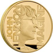 UK 200 Pounds (Music Legends. John Lennon) JOHN LENNON IMAGINE HDG coin reverse UK 200 Pounds (Music Legends. John Lennon) JOHN LENNON IMAGINE HDG coin reverse