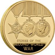 UK 200 Pounds (Stories of the Second World War) GRI VI THE 1939–1945 STAR GEORGIVS VI D:G:BR:OMN:REX F:D:IND:IMP GEORGIVS VI D:G:BR:OMN:REX ET INDIAE IMP: TN STORIES OF THE SECOND WORLD WAR coin reverse UK 200 Pounds (Stories of the Second World War) GRI VI THE 1939–1945 STAR GEORGIVS VI D:G:BR:OMN:REX F:D:IND:IMP GEORGIVS VI D:G:BR:OMN:REX ET INDIAE IMP: TN STORIES OF THE SECOND WORLD WAR coin reverse