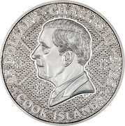 Cook Islands 25 Dollars Samurai 2025  Proof 25 DOLLARS CHARLES III 2025 DT COOK DOLLARS coin obverse Cook Islands 25 Dollars Samurai 2025  Proof 25 DOLLARS CHARLES III 2025 DT COOK DOLLARS coin obverse