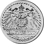 Germany 25 Pfennig (Pattern) KM# Pn113 DEUTSCHES REICH coin obverse