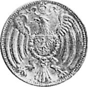 Germany 25 Pfennig (Pattern) KM# Pn154 coin reverse