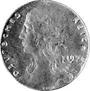 Germany 3 Mark (Karl Goetz Issues. Germania) X# 41 DEUTSCHES REICH 1925 coin obverse