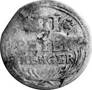 Germany 3 Petermenger (3 Albus) 1703 GG KM# 190 Trier / Archbishopric / Regular Coinage coin reverse