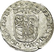 Italy 30 Quattrinos (Francis Maria II della Rovere Saint John Coin) FRA MARIA II VRB DVX VI E coin obverse Italy 30 Quattrinos (Francis Maria II della Rovere Saint John Coin) FRA MARIA II VRB DVX VI E coin obverse
