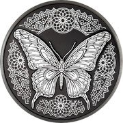 Cook Islands 5 Dollars (Butterfly) 2025 coin reverse Cook Islands 5 Dollars (Butterfly) 2025 coin reverse