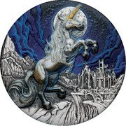 Tuvalu 5 Dollars (Unicorn)  coin reverse Tuvalu 5 Dollars (Unicorn)  coin reverse