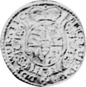 Germany 5 Kreuzer (Eberhard Ludwig) KM# 315 coin obverse