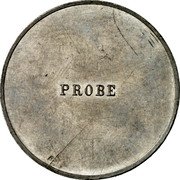 Germany 5 Mark (Frederick III and Wilhelm II Pattern) PROBE coin reverse