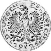 Germany 5 Mark (Karl Goetz Issues. Madonna and Child) X# 79a DEUTSCHES REICH 19 25 coin obverse