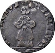 Italy 5 Soldi (Duchy of Mantua. Parpagliola. Charles II) SANCTVS PATRITIVS coin reverse Italy 5 Soldi (Duchy of Mantua. Parpagliola. Charles II) SANCTVS PATRITIVS coin reverse