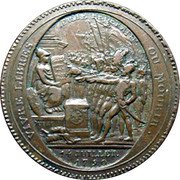 France 5 Sols (Monneron Freres. 2nd Type) VIVRE LIBRES OU MOURIR PACTE FEDERATIF 14 JUILLET 1790 DUPRE.F. coin obverse France 5 Sols (Monneron Freres. 2nd Type) VIVRE LIBRES OU MOURIR PACTE FEDERATIF 14 JUILLET 1790 DUPRE.F. coin obverse