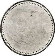 Germany 50 Pfennigs (Wilhelm I Pattern. Reverse Trial Strike)  coin obverse