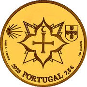 Portugal 7,5 Euro (Ponte de Lima Charter) ISABEL C. – F. BRANCO 2025 PORTUGAL 7,5 € CASA DA MOEDA coin obverse Portugal 7,5 Euro (Ponte de Lima Charter) ISABEL C. – F. BRANCO 2025 PORTUGAL 7,5 € CASA DA MOEDA coin obverse