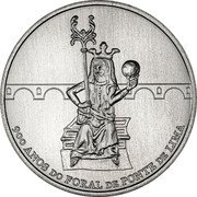 Portugal 7,5 Euro (Ponte de Lima Charter) 900 ANOS DO FORAL DE PONTE DE LIMA coin reverse Portugal 7,5 Euro (Ponte de Lima Charter) 900 ANOS DO FORAL DE PONTE DE LIMA coin reverse