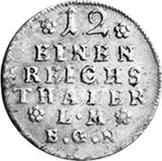 Germany 1/12 Thaler (Doppelgroschen) 1745 EGN KM# 226 Kingdom / Regular Coinage coin reverse Germany 1/12 Thaler (Doppelgroschen) 1745 EGN KM# 226 Kingdom / Regular Coinage coin reverse
