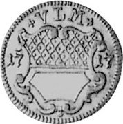 Germany 1/2 Ducat 1717 KM# 105 Ulm / Free City / Trade Coinage coin obverse