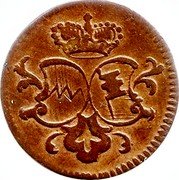 Germany 1/2 Pfenning ND KM# 367.2 Würzburg / Bishopric / Regular Coinage coin obverse Germany 1/2 Pfenning ND KM# 367.2 Würzburg / Bishopric / Regular Coinage coin obverse
