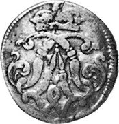 Germany 1/4 Stüber 1749 RN KM# 6 Wied-Neuwied / Countship / Regular Coinage coin obverse Germany 1/4 Stüber 1749 RN KM# 6 Wied-Neuwied / Countship / Regular Coinage coin obverse