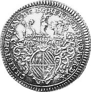 Germany 1/8 Thaler 1726 KM# 287 Würzburg / Bishopric / Regular Coinage coin obverse