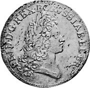 Germany 2/3 Thaler (Gulden) KM# 12 Kingdom / Regular Coinage coin obverse Germany 2/3 Thaler (Gulden) KM# 12 Kingdom / Regular Coinage coin obverse