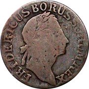 Germany 3 Gröscher (Düttchen) 1780 A KM# 337 Kingdom / Regular Coinage coin obverse