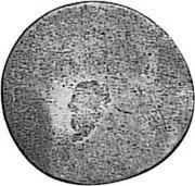 Germany 3 Heller 1762 KM# 349 Würzburg / Bishopric / Regular Coinage coin reverse