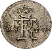 Germany 3 Pfennig 1767 A KM# 293 Kingdom / Regular Coinage coin obverse