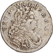 Germany 6 Gröscher (Szostake) 1717 CG/M KM# 122 Kingdom / Regular Coinage coin obverse Germany 6 Gröscher (Szostake) 1717 CG/M KM# 122 Kingdom / Regular Coinage coin obverse
