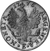 Germany 6 Gröscher (Szostake) 1776 E KM# A297 Kingdom / Regular Coinage coin reverse Germany 6 Gröscher (Szostake) 1776 E KM# A297 Kingdom / Regular Coinage coin reverse