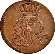 Germany Pfennig 1751 A KM# 262.1 Kingdom / Regular Coinage coin obverse