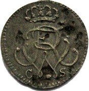 Germany Schilling 1733 CS KM# 212 Kingdom / Regular Coinage coin obverse