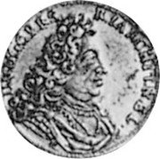 Germany 1/2 Ducat 1705 KM# 159 Pfalz-Electoral Pfalz / Electorate / Trade Coinage coin obverse