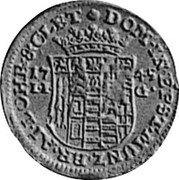 Germany 1/2 Ducat 1745 IIG KM# 231 Stolberg-Stolberg / Countship / Trade Coinage coin reverse