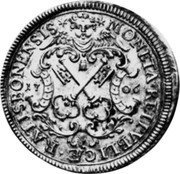 Germany 1/2 Thaler 1706 (e) KM# 232 Regensburg / Free City / Regular Coinage coin obverse Germany 1/2 Thaler 1706 (e) KM# 232 Regensburg / Free City / Regular Coinage coin obverse