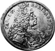 Germany 1/2 Thaler 1716 (e) KM# 263 Regensburg / Free City / Regular Coinage coin reverse Germany 1/2 Thaler 1716 (e) KM# 263 Regensburg / Free City / Regular Coinage coin reverse